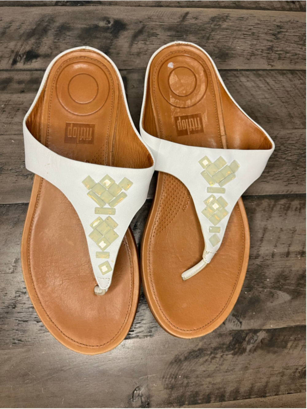 FitFlop Embellished Thong Sandals